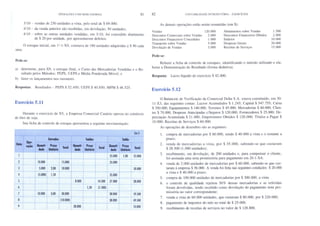 Contabilidade introdutoria   exercicios