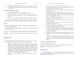 Contabilidade introdutoria   exercicios