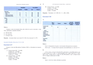 Contabilidade introdutoria   exercicios
