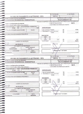 Prestação de Contas - Junho 2010