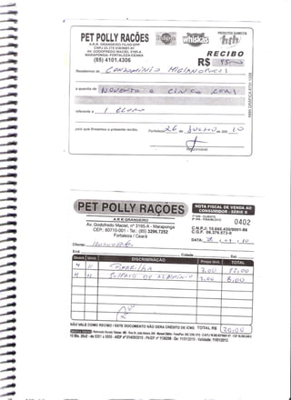 Prestação de Contas - Junho 2010