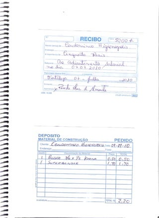 Prestação de Contas - Junho 2010