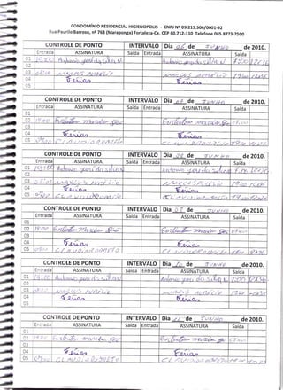 Prestação de Contas - Junho 2010