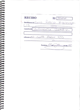 Prestação de Contas - Março 2010