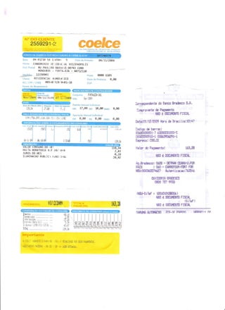 Prestação de Contas - Novembro 2009