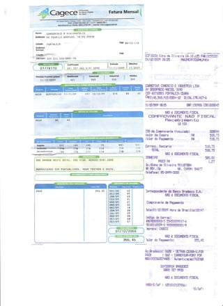 Prestação de Contas - Novembro 2009