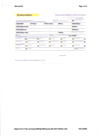 Prestação de Contas - Novembro 2009