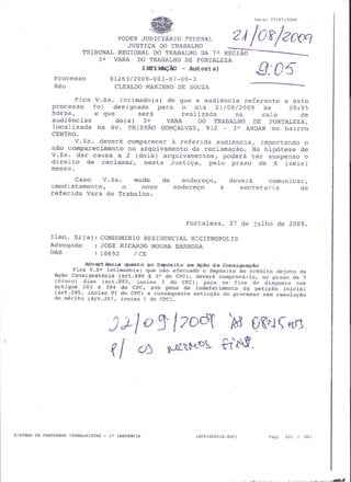 Prestação de Contas - Novembro 2009