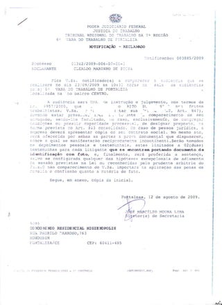 Prestação de Contas - Novembro 2009