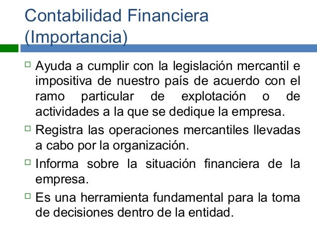 Contabilidad Financiera