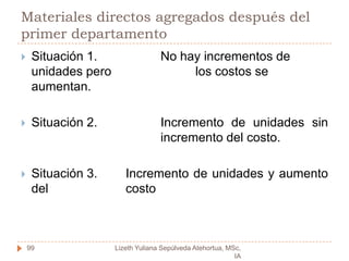 Inventario de trabajo en proceso, depto A 	xxx