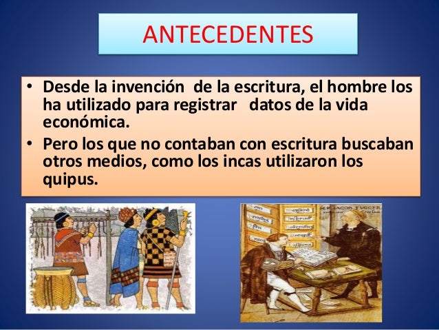 Contabilidad general sus antecedentes, principios y libros