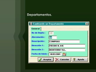  Para ligar la información de un banco a las pólizas de egresos e ingresos, se dan de alta dentro de los auxiliares o tipos de póliza.