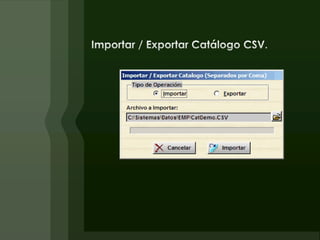 · Que no haya pólizas sin movimientos o partidas.