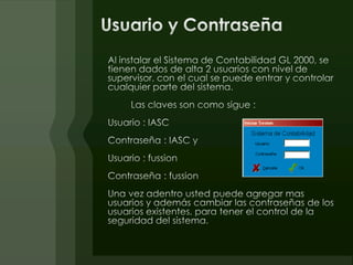 Fecha de CierreEsta fecha NO ES cuando se va a terminar el período actual, esta fecha nos sirve para bloquear los cambios a los asientos que sean de esa fecha o anterior. O sea que no permitirá cambios a esos asientos, solo consultas.