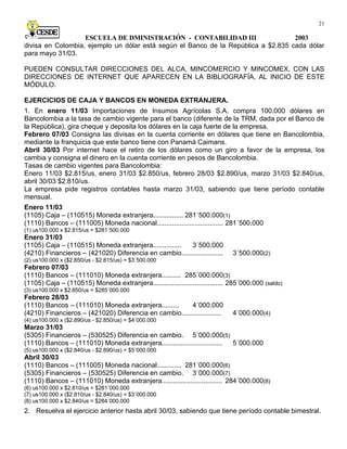 Contabilidad Iii Cesde