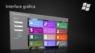 Interface gráfica
 