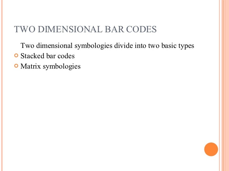 contact bar code