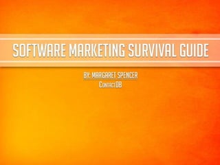 Software Marketing Survival Guide