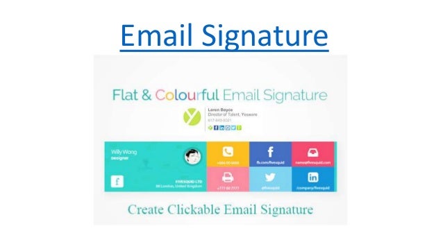 how to design a signature