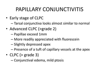 Contact lens complication | PPTX