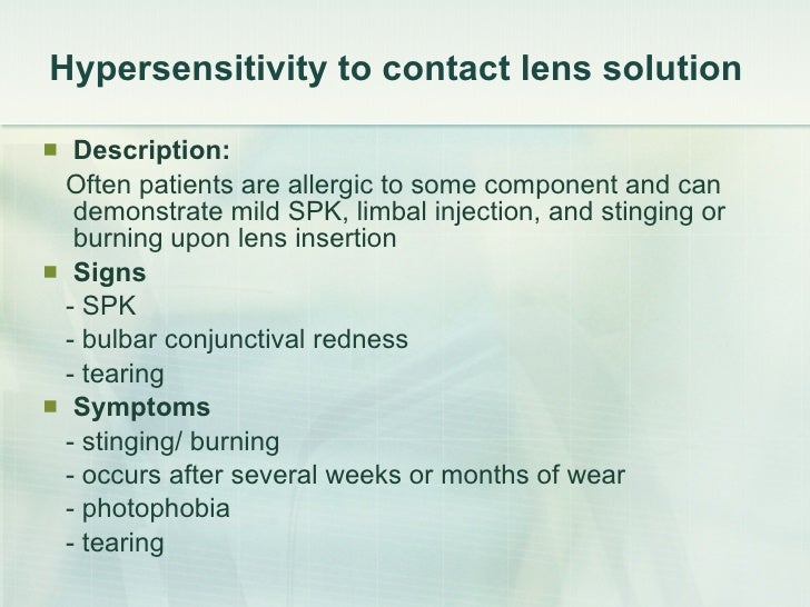 Contact Lenses