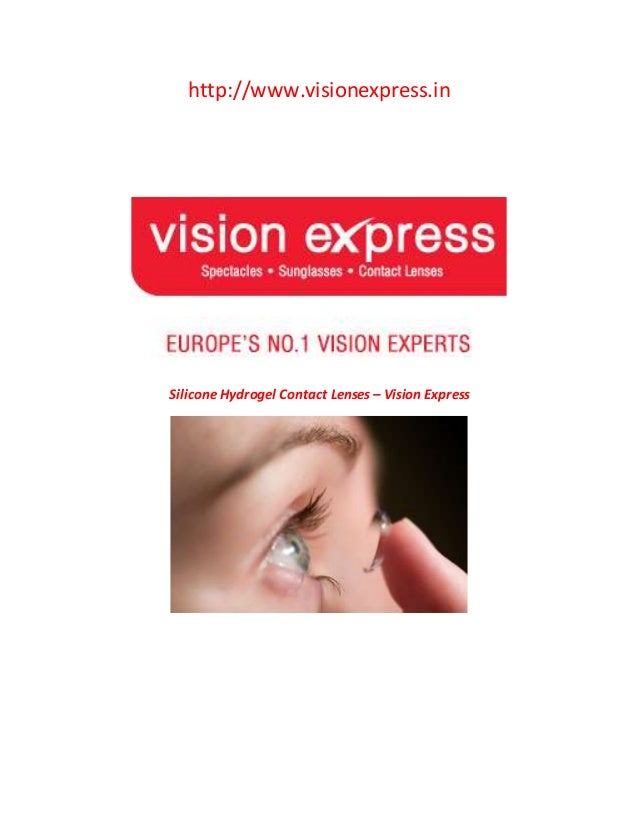 Silicone Hydrogel Contact Lenses Vision Express India