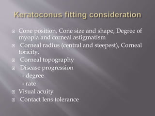 contact lens fitting slideshare