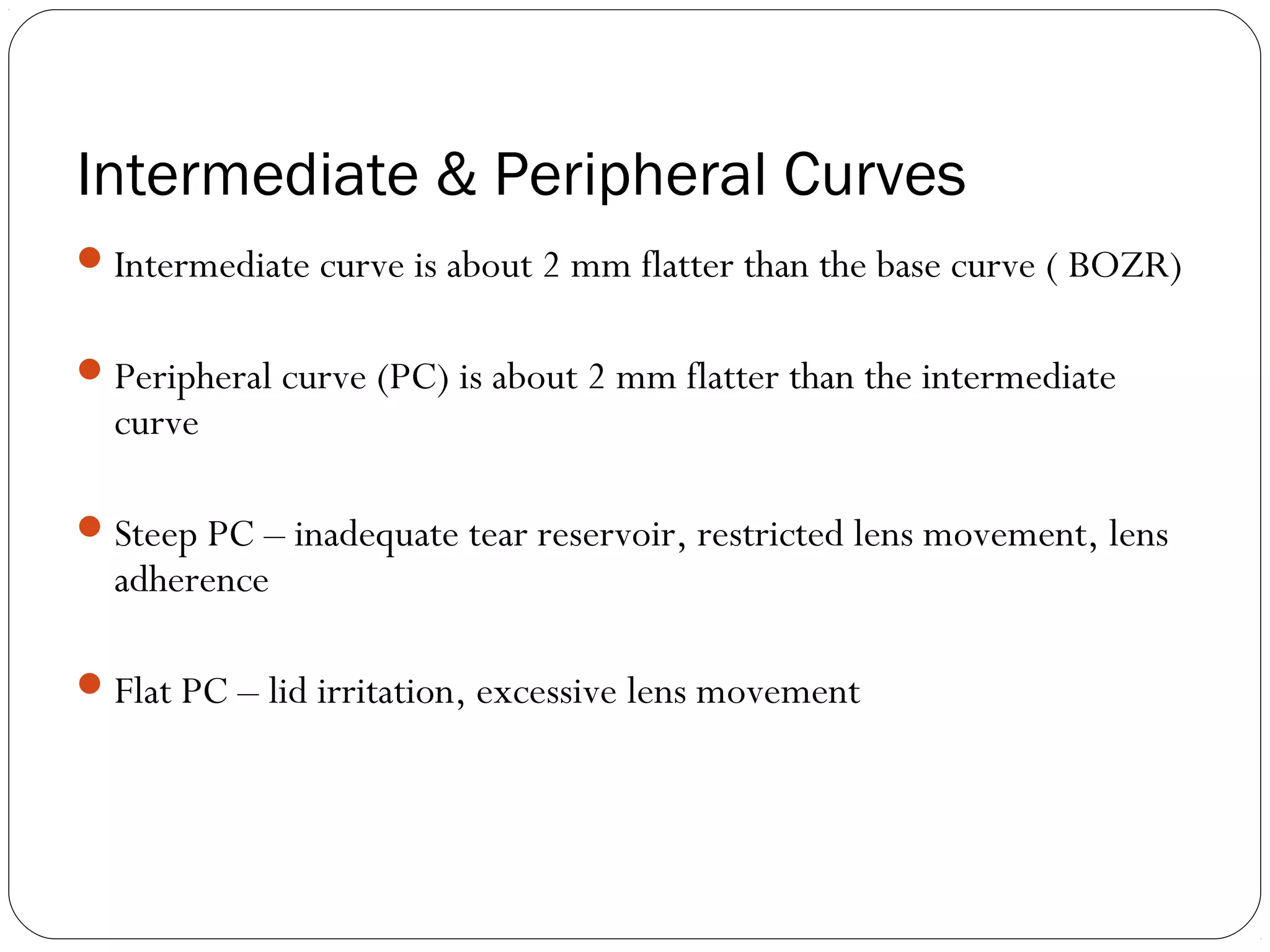 Contact lens in keratoconus | PPT