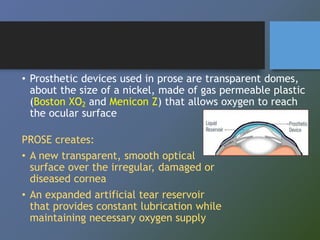 Contact lens options in keratoconus hira | PPTX