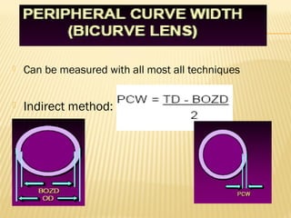  Can be measured with all most all techniques
 Indirect method:
 