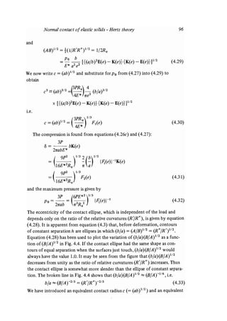 Contact mechanics