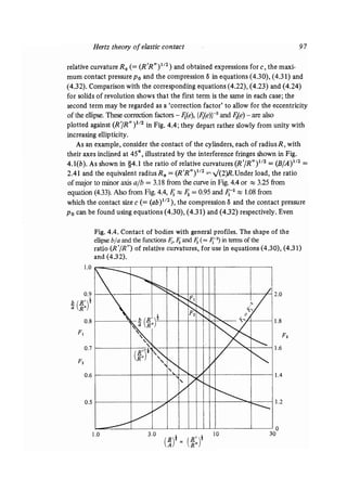 Contact mechanics