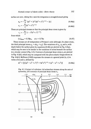 Contact mechanics