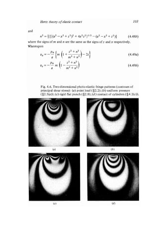 Contact mechanics