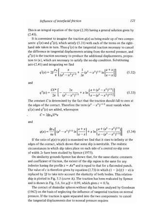 Contact mechanics