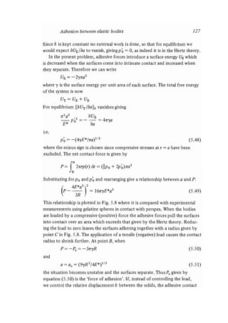 Contact mechanics