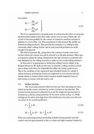 Contact mechanics