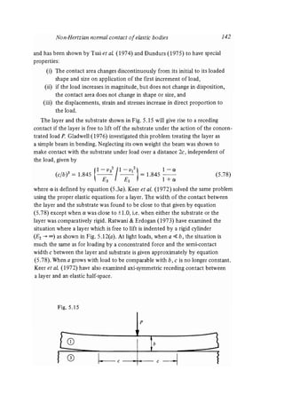 Contact mechanics