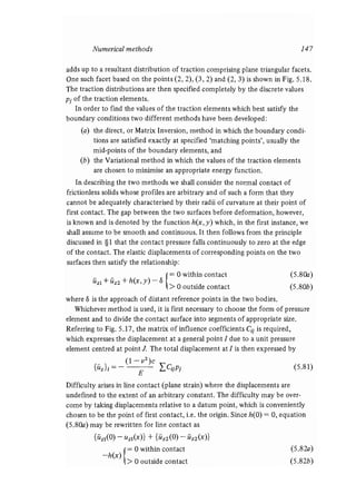 Contact mechanics