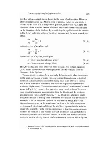 Contact mechanics