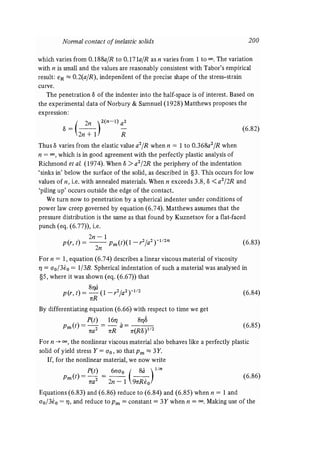 Contact mechanics
