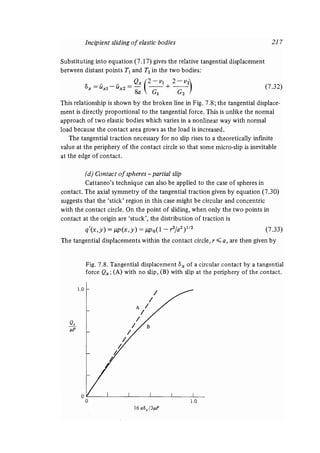 Contact mechanics