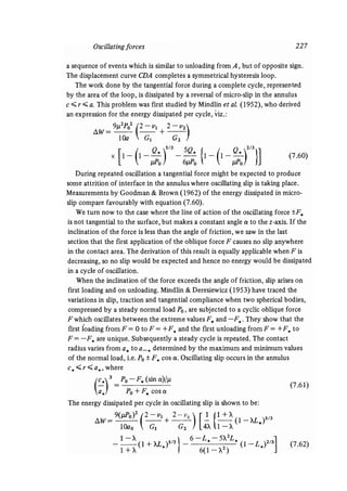 Contact mechanics