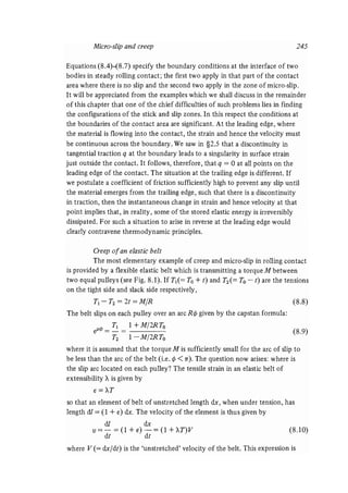 Contact mechanics