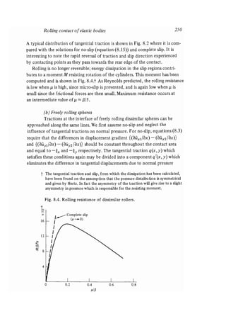 Contact mechanics