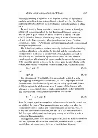 Contact mechanics