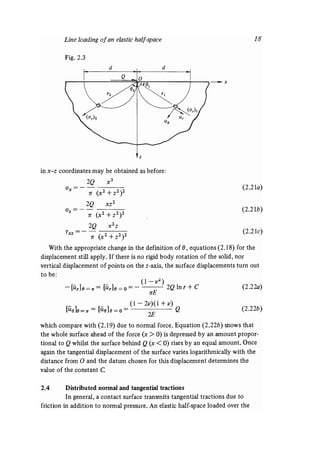Contact mechanics