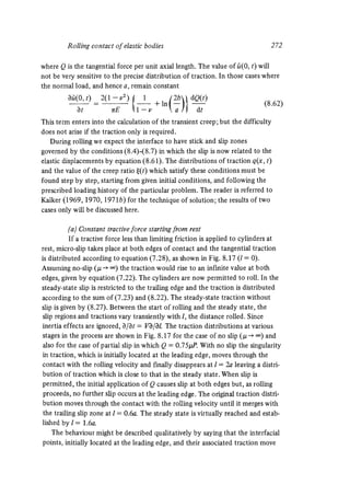 Contact mechanics