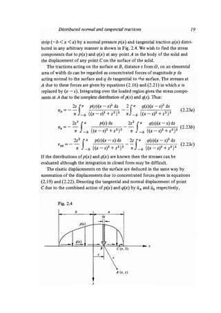 Contact mechanics